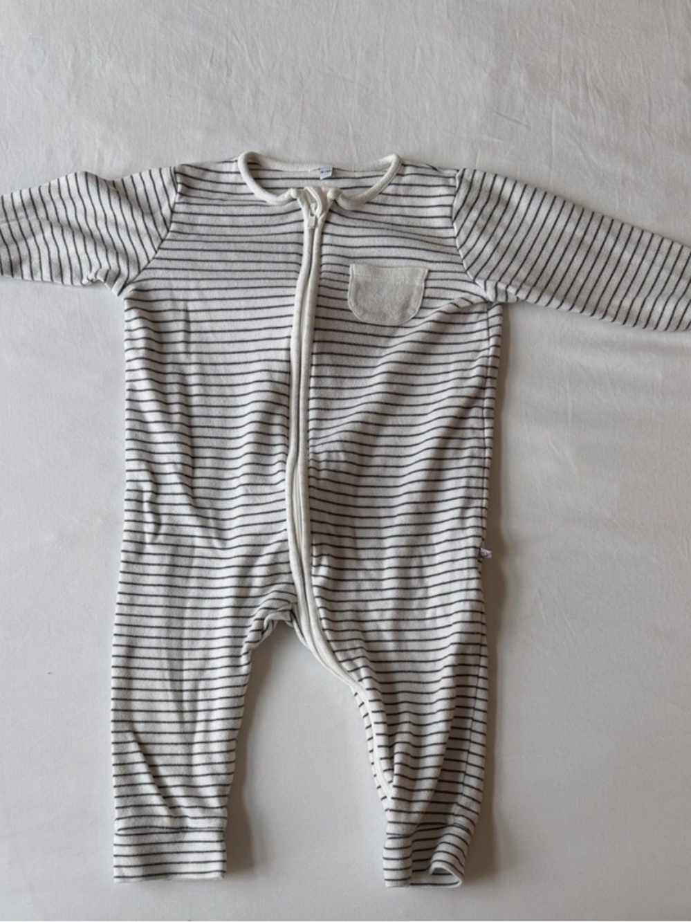 4pc Mori Baby Clever Zip Pajamas Sz 18-24 months